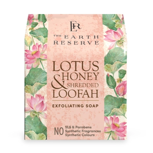 Lotus Honey & Shredded Loofah Soap